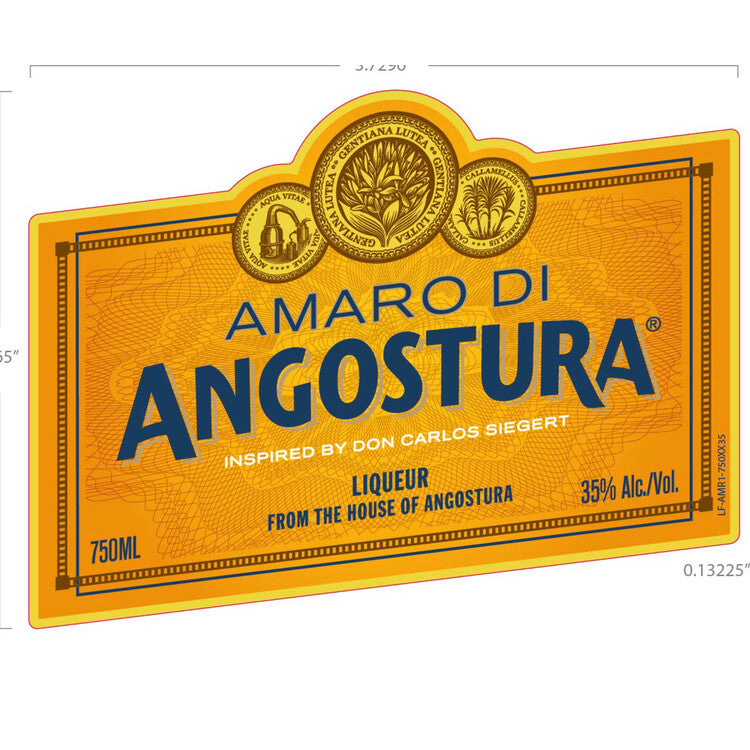Angostura Amaro Di Angostura 70 - 750ML - Front Label