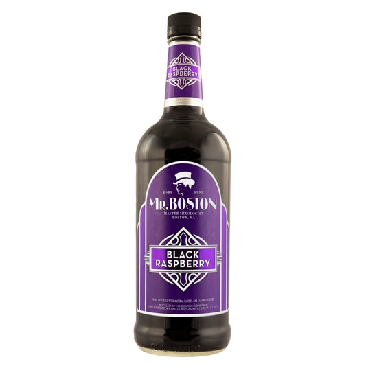 Mr. Boston Black Raspberry Liqueur 30 - 1.0L - Front
