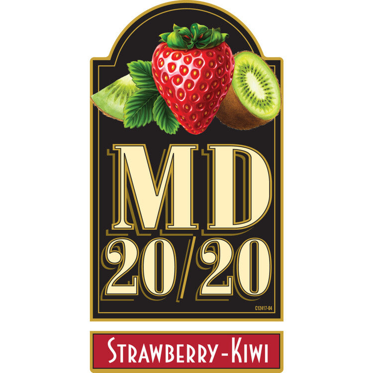 Md 20/20 Strawberry & Kiwi - 750ML - Front Label