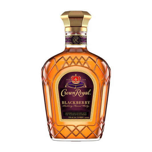 Crown Royal Blackberry Flavored Whiskey 70 - 375ML - Front