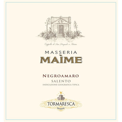 Tormaresca Negroamaro Masseria Maime Salento 2022 - 750ML