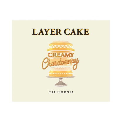Layer Cake Chardonnay Creamy California - 750ML - Front Label