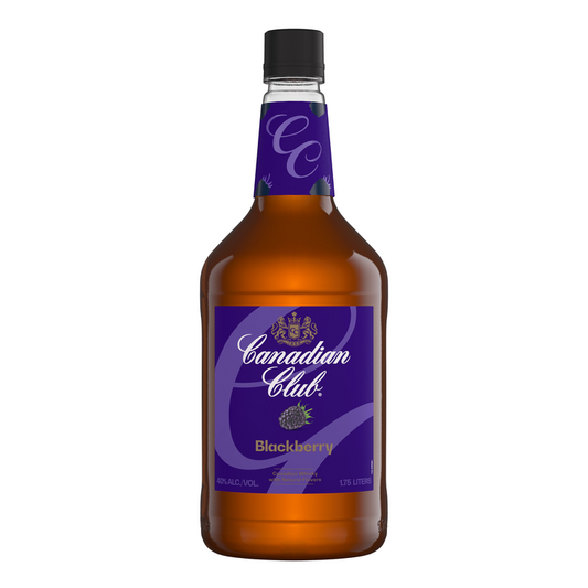 Canadian Club Blackberry Flavored Whisky 80 - 1.75L - Front
