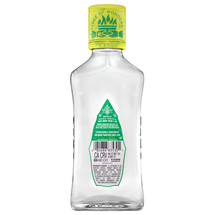 Hornitos Tequila Plata 80 - 200ML - Back