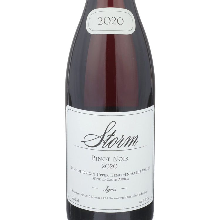 Storm Pinot Noir Ignis Hemel En Aarde Valley 2020 - 750ML