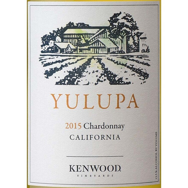 Kenwood Chardonnay Yulupa California - 750ML - Front Label
