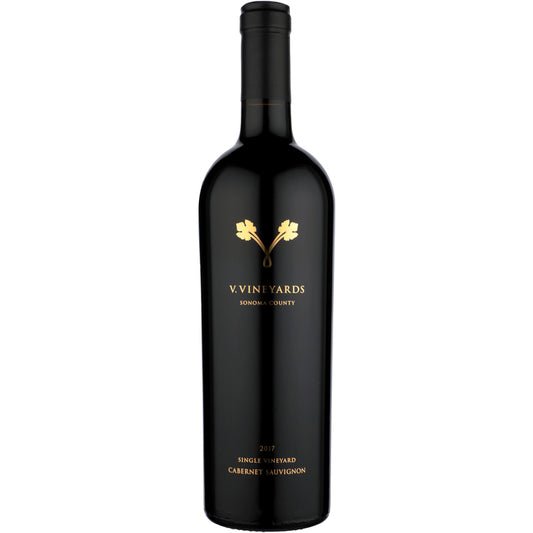 V. Vineyards Cabernet Sauvignon Sonoma County 2017 - 750ML - Front