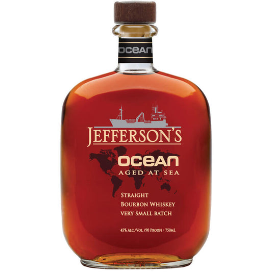 Jefferson's Straight Bourbon Ocean Aged At Sea 90 - 750ML - Front