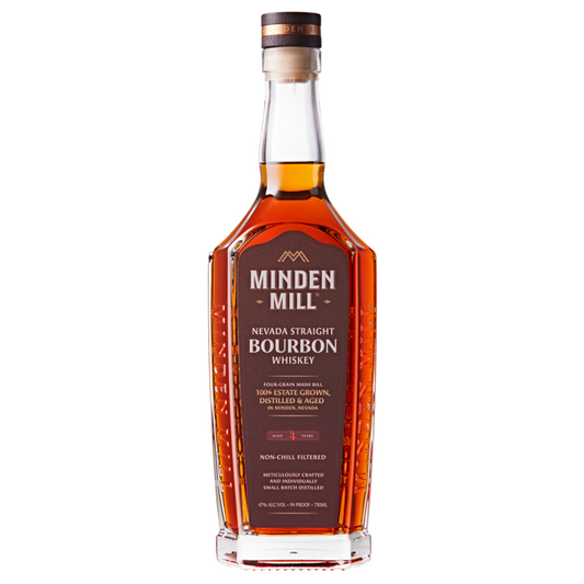 Minden Mill Straight Bourbon 4 Yr 94 - 750ML - Front
