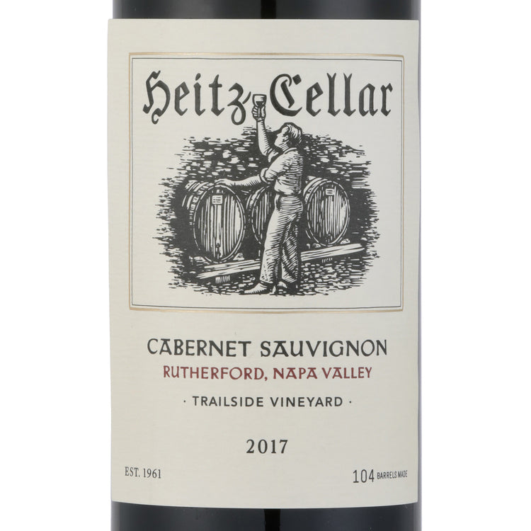 Heitz Cellar Cabernet Sauvignon Trailside Vineyard Napa Valley 2017 - 375ML - Front Label