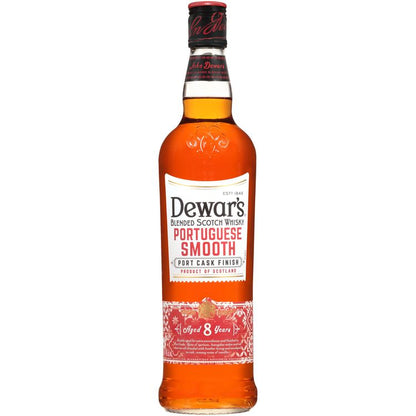 Dewar's Blended Scotch Portuguese Smooth 8 Yr 80 - 750ML - Front