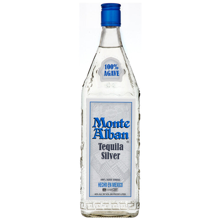Monte Alban Tequila Silver 80 - 1.0L - Front