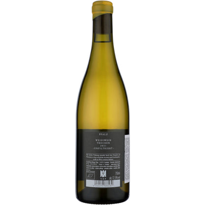 Rings Kalk & Stein Trocken Pfalz 2021 - 750ML - Back