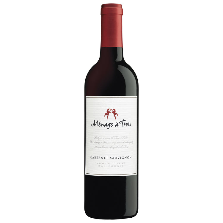Menage A Trois Cabernet Sauvignon North Coast - 750ML