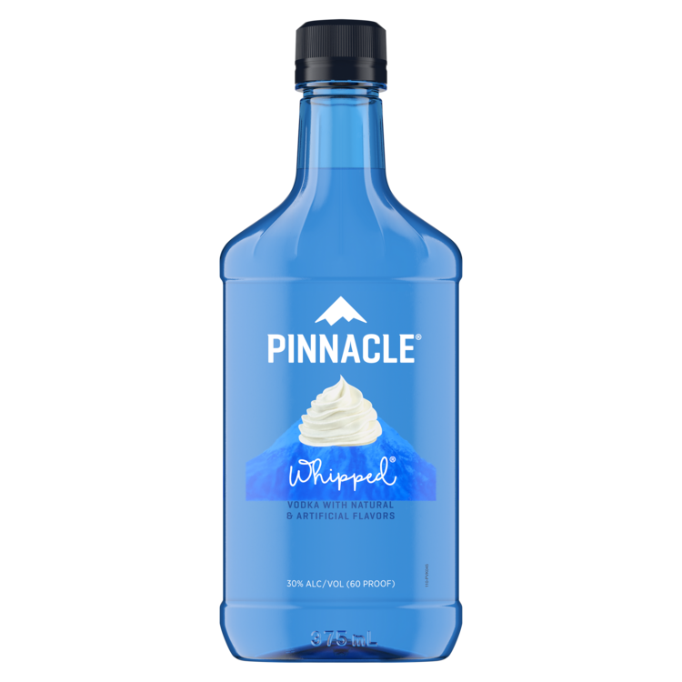 Pinnacle Whipped Cream Flavored Vodka Whipped 60 - 375ML - Front