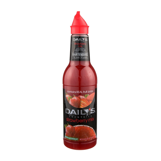 Daily's Strawberry Margarita Mix - 1.0L - Front
