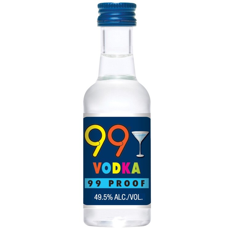 99 Brand Vodka 99 - 50ML - Front