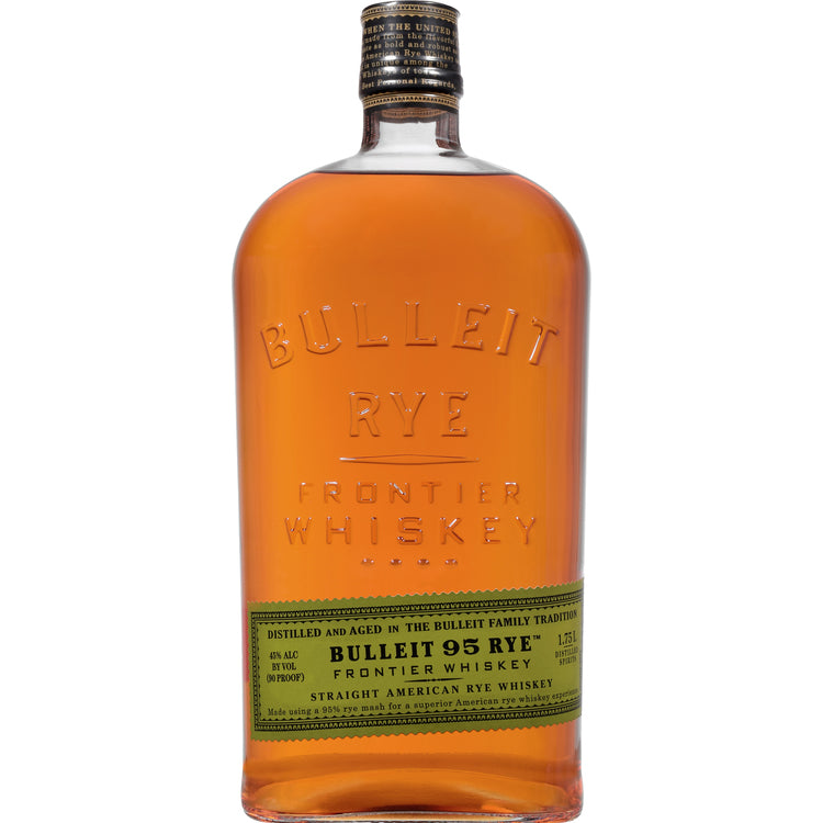 Bulleit Straight Rye Whiskey 95 Small Batch 90 - 1.75L - Front