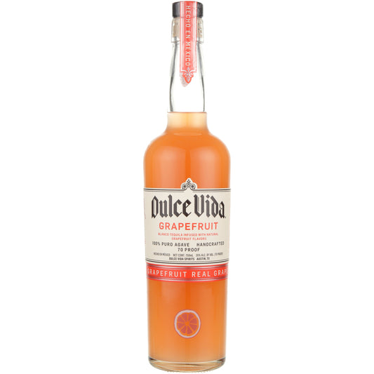 Dulce Vida Grapefruit Flavored Tequila 70 - 375ML - Front