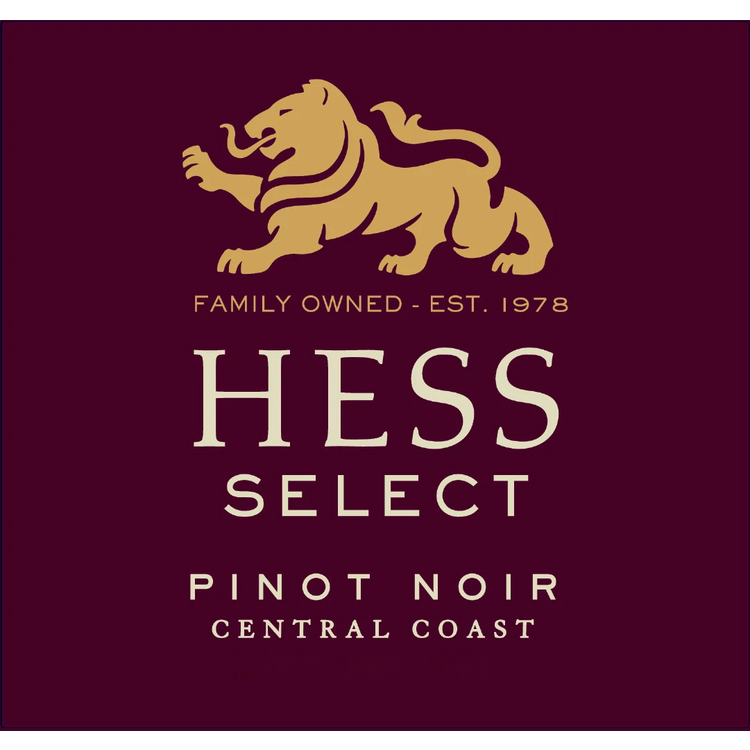 Hess Select Pinot Noir Central Coast 2023 - 750ML - Front Label