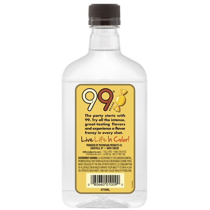 99 Brand Butterscotch Schnapps 99 - 375ML - Back