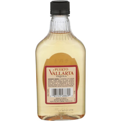 Puerto Vallarta Tequila Gold 80 - 375ML - Back