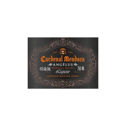 Cardenal Mendoza Angelus Liqueur Original Recipe 80 - 750ML