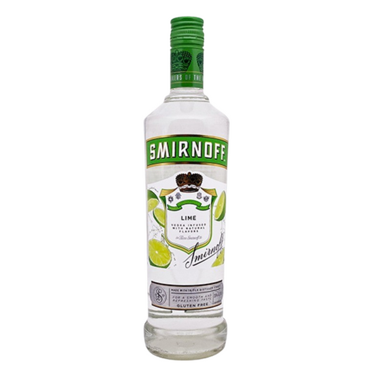 Smirnoff Lime Flavored Vodka 60 - 750ML