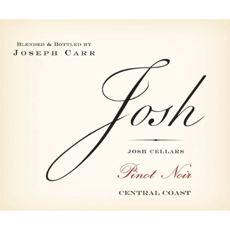 Josh Cellars Pinot Noir Central Coast - 375ML - Front Label