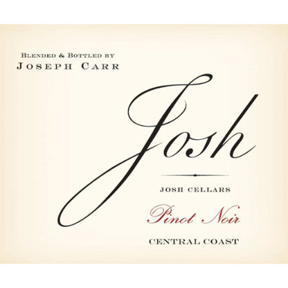 Josh Cellars Pinot Noir Central Coast - 375ML - Front Label
