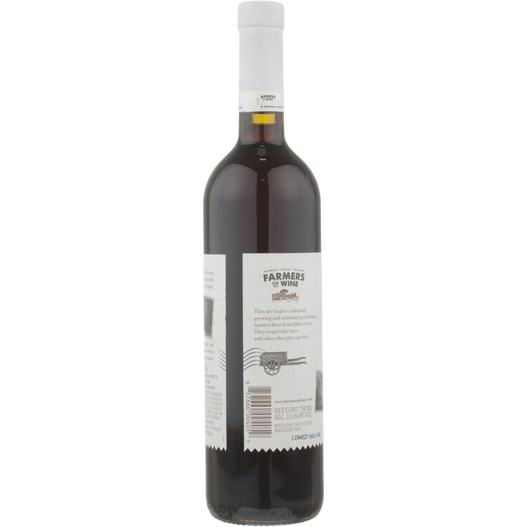 Farmers Of Wine Red Blend Puglia - 750ML - Back