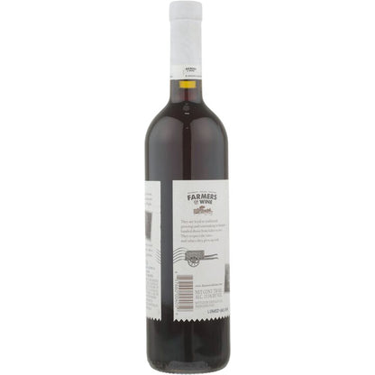 Farmers Of Wine Red Blend Puglia - 750ML - Back