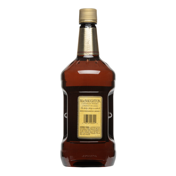 Macnaughton Canadian Whisky 80 - 1.75L - Back