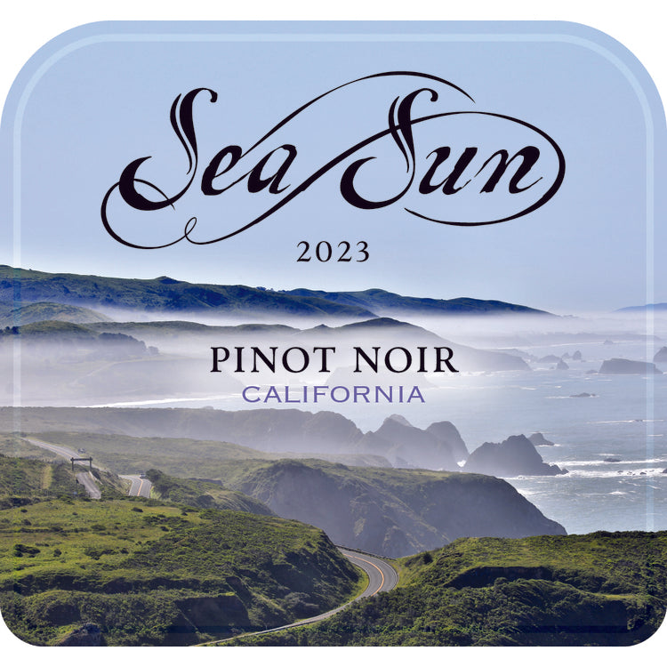 Sea Sun Pinot Noir California 2023 - 750ML - Front