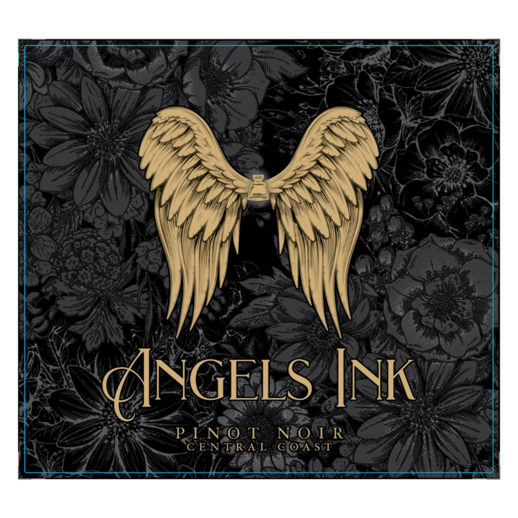 Angels Ink Pinot Noir Monterey County 2022 - 750ML - Front Label