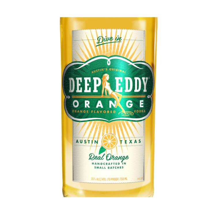 Deep Eddy Orange Flavored Vodka 70 - 750ML - Front Label