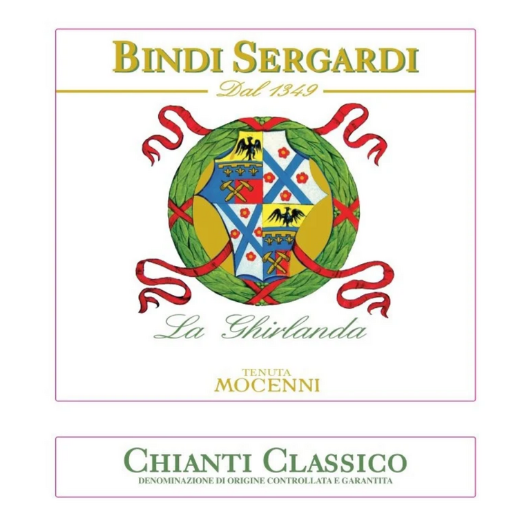 Bindi Sergardi Chianti Classico La Ghirlanda Tenuta Mocenni 2016 - 750ML - Front Label