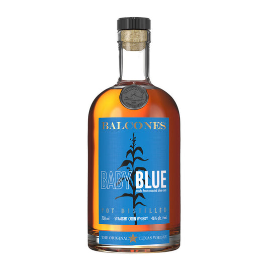 Balcones Corn Whisky Baby Blue 92 - 750ML - Front