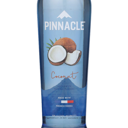 Pinnacle Coconut Flavored Vodka 60 - 750ML - Front Label