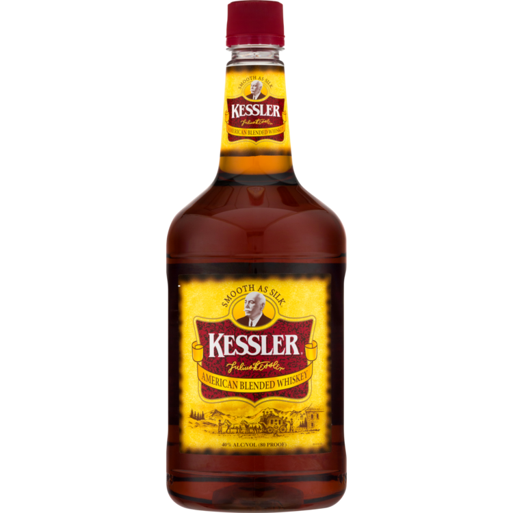Kessler Blended American Whiskey 80 - 1.75L - Front