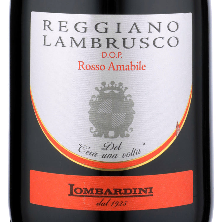 Lombardini Lambrusco Secco C'Era Una Volta Reggiano - 750ML - Front Label