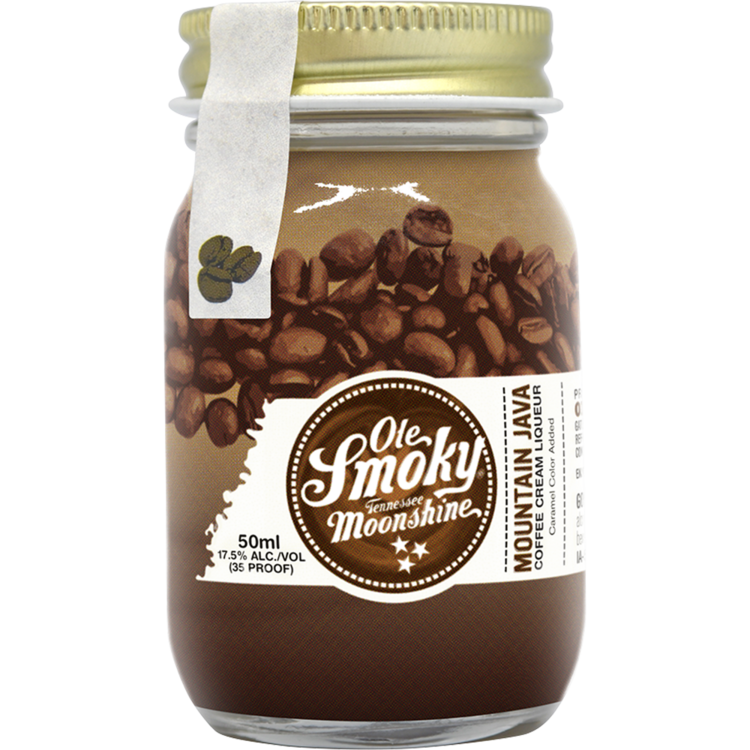 Ole Smoky Mountain Java Cream Liqueur 35 - 50ML - Front