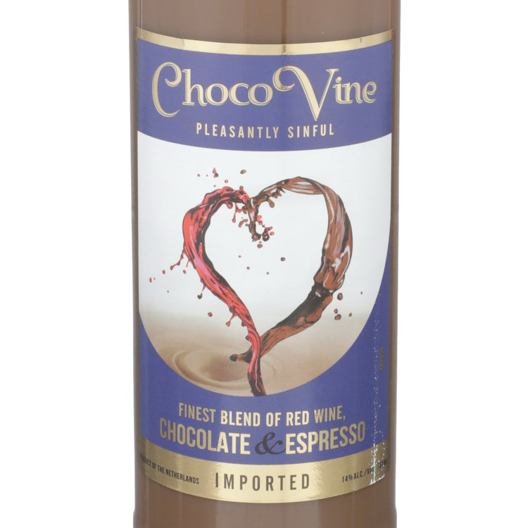 Chocovine Chocolate & Espresso Flavored Wine - 750ML - Front Label