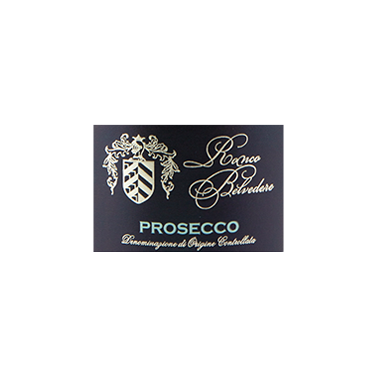Ronco Belvedere Extra Dry Italy - 750ML - Front Label