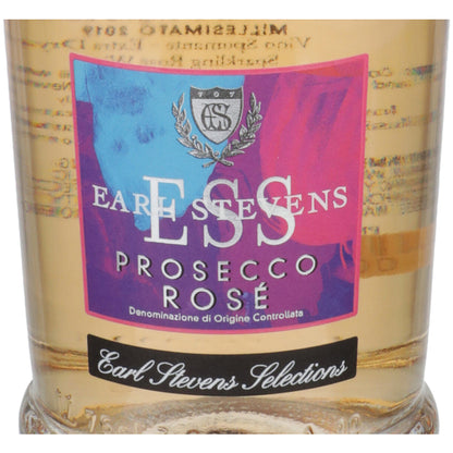 Earl Stevens Prosecco Extra Dry Rose - 750ML - Front Label
