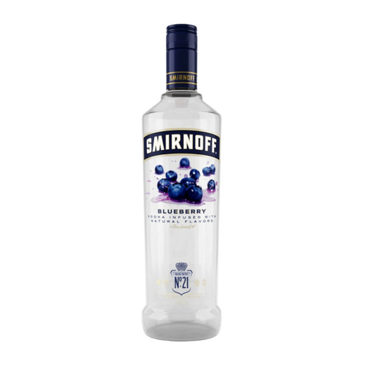 Smirnoff Blueberry Flavored Vodka 60 - 750ML - Front