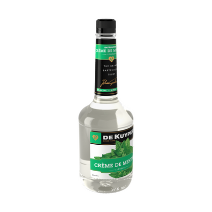 Dekuyper Creme De Menthe White 60 - 750ML - Front Label