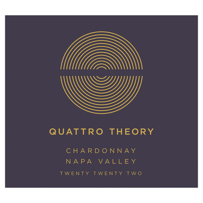 Quattro Theory Chardonnay Napa Valley 2022 - 750ML