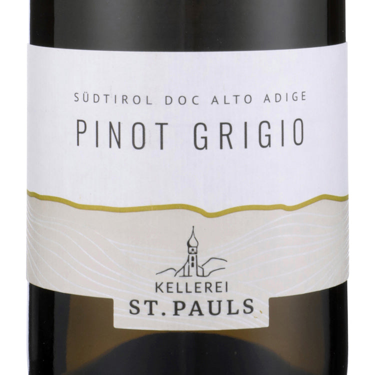 St. Pauls Pinot Grigio Sudtirol Alto Adige - 750ML - Front Label