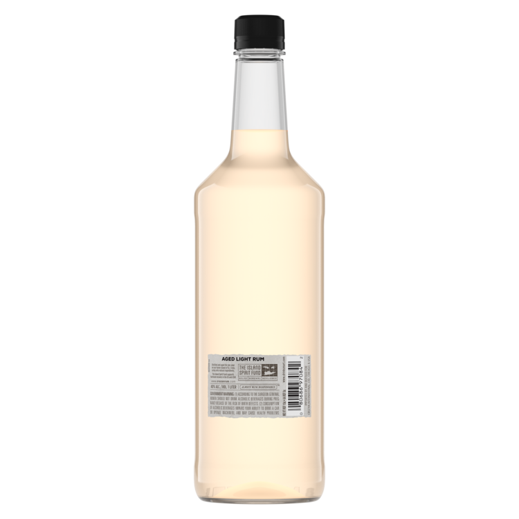 Cruzan Light Rum 80 - 1.0L - Back
